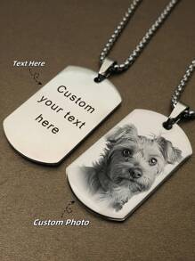 collar con retrato